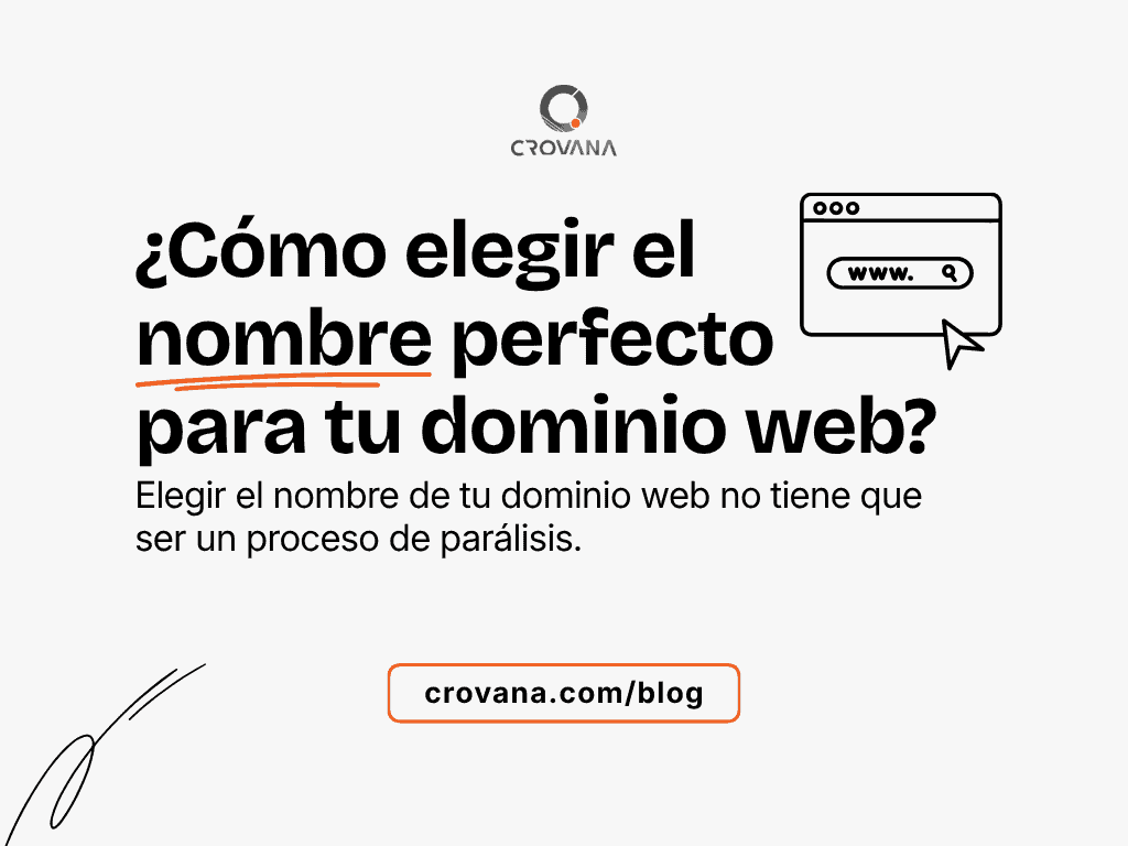 Cómo elegir el nombre de tu dominio web