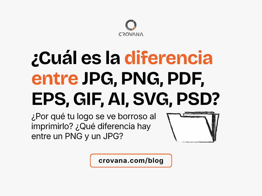 Diferencia entre formatos de imagen JPG, PNG, PDF, SVG y más